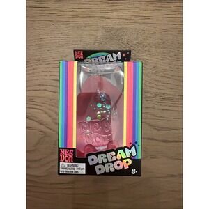 Nee Doh Dream Drop 💧 PINK Fidget Tactile Squeeze Toy Brand New Box